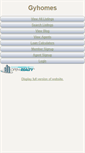 Mobile Screenshot of gyhomes.com